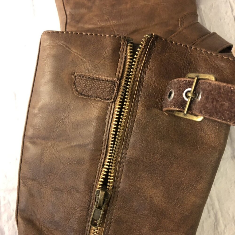 Zodiac Size 3 Riley Brown Riding Boot By Zodiac - Picture 5 of 9
